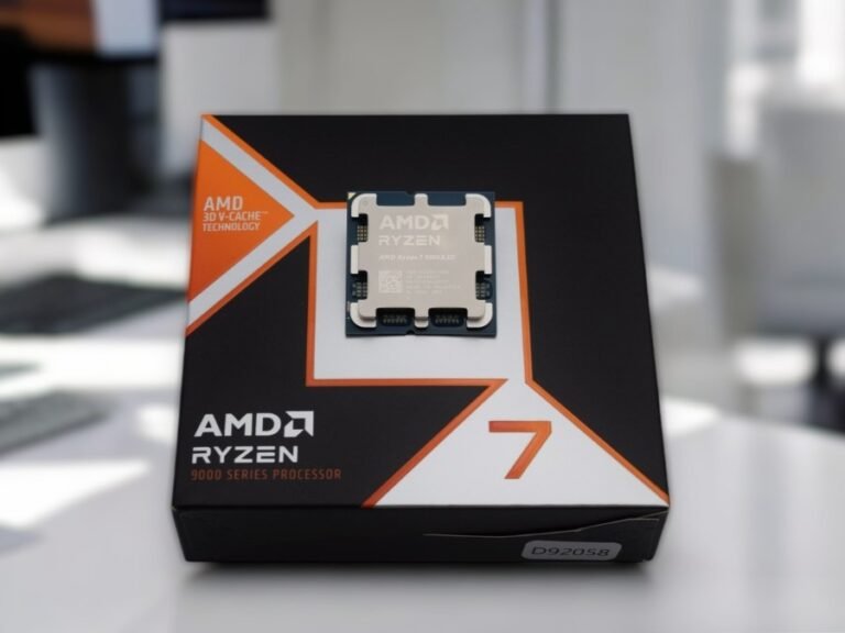 The Ryzen 7 9800X3D CPU with a free copy of Crimson Desert, offering exceptional gaming performance and value in the UK, with a unique 3D V-Cache technology for enhanced gaming behaviour and colour graphics