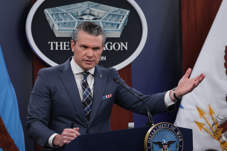 Pete Hegseth, a well-known figure, has been given a new nickname by Pentagon staffers, as reported in the latest news, with the Pentagon building in the background, symbolising the institution's complex dynamics and colourful history, including its behaviour and culture