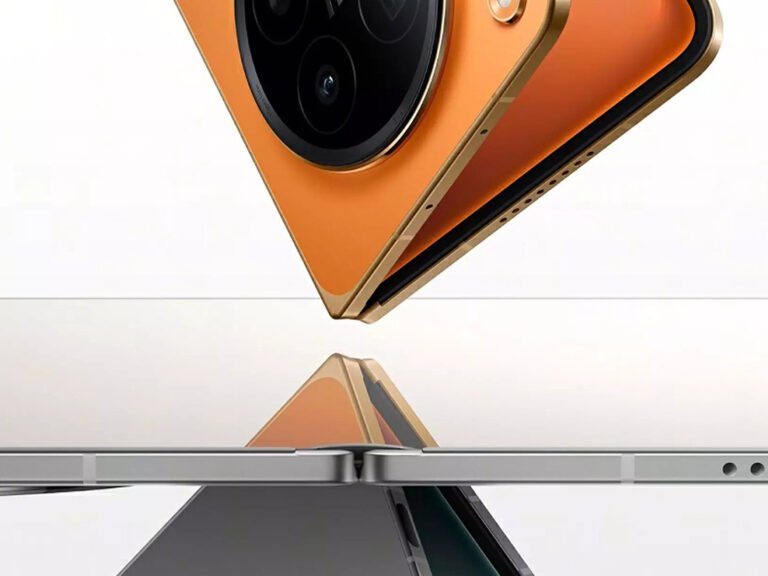 The Oppo Find N6 foldable phone is shown next to the Samsung TriFold display, highlighting its unique crease-free design and vibrant colour display, a significant improvement in the behaviour of foldable phones, which is sure to analyse the UK market and change the way we think about smartphone technology