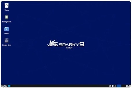 SparkyLinux 2026.03 featured image, showcasing the desktop environment and latest features, with a focus on the UK Linux community and the importance of kernel updates