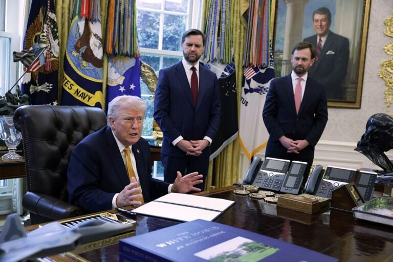 A photo of the Cuban flag waving in the wind, symbolising the nation's uncertain future under Trump's proposed authority, with a subtle hint of the colour blue, reflecting the calm before the storm, as the behaviour of the international community is put to the test