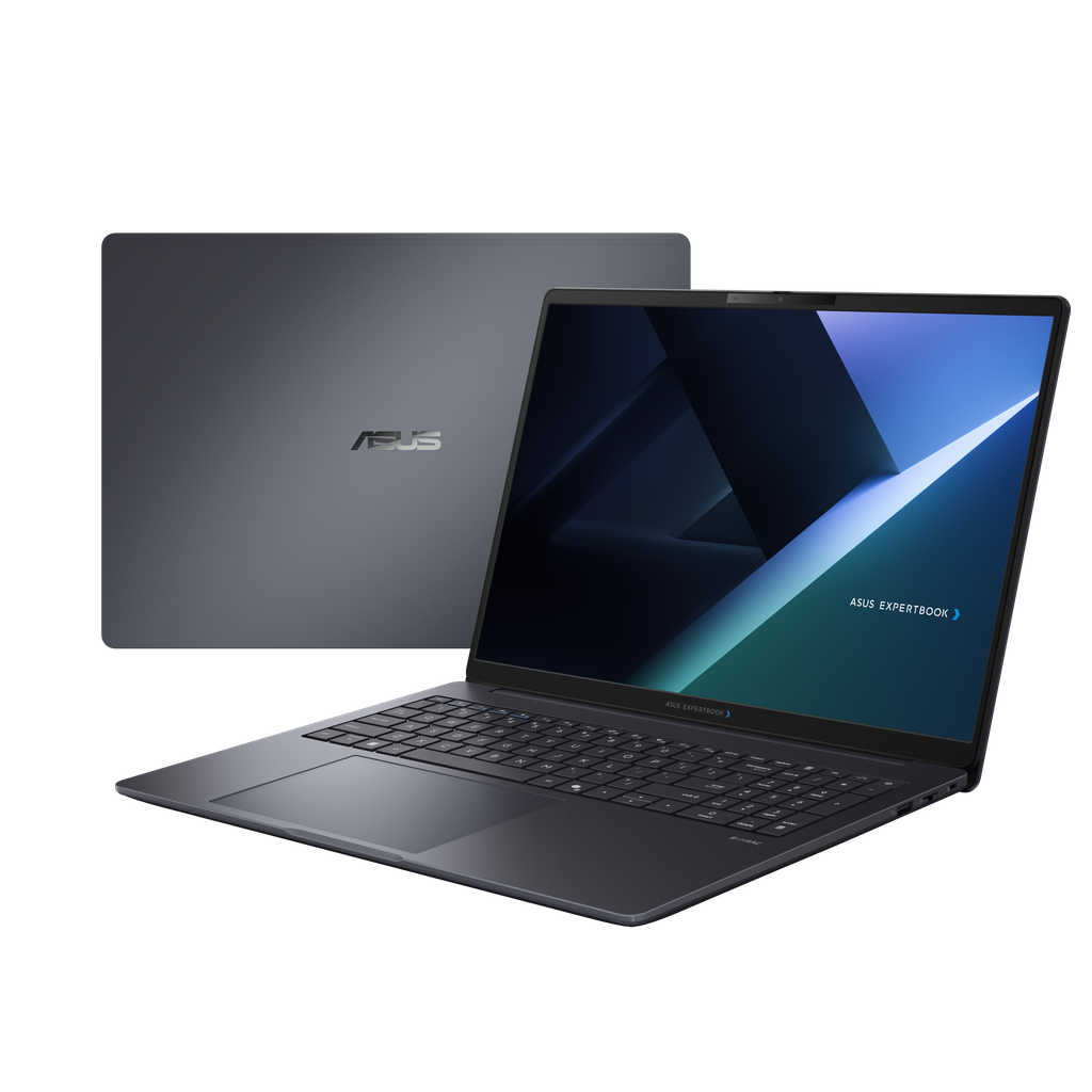 ASUS ExpertBook B3 G1 laptop with Intel Core Ultra CPU and vibrant IPS screen, perfect for UK businesses and professionals