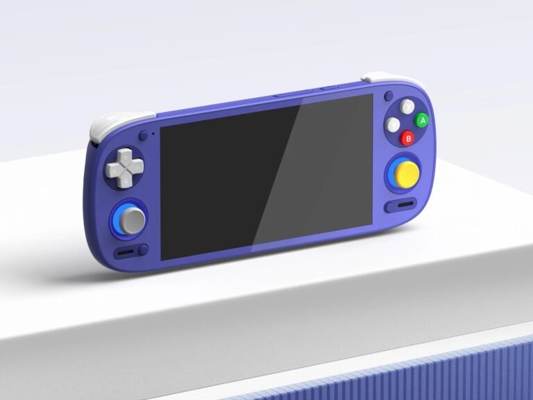 Retroid Pocket G2 handheld console, a compact and colourful device with a high-resolution screen, now discontinued due to rising memory costs, leaving UK gamers disappointed
