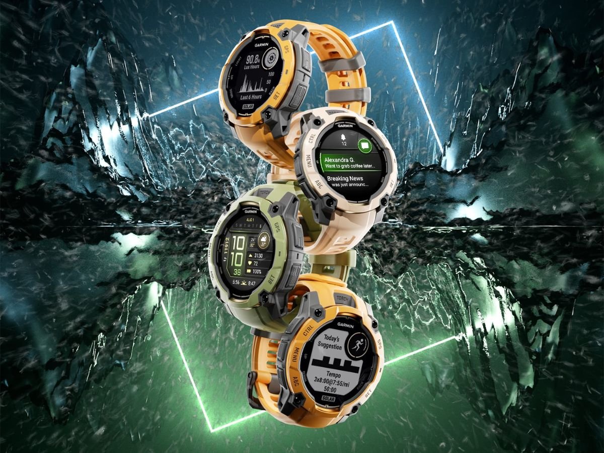 The Garmin Instinct 3 Alpine Rush Collection smartwatches, featuring a metal-reinforced bezel and LED flashlight, are set to revolutionise the UK smartwatch market with their unique blend of style and functionality, perfect for tracking fitness and health metrics