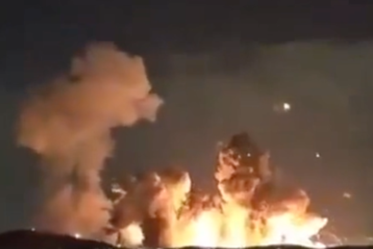 A massive explosion has occurred at an Iranian ammunition depot, with a video shared by Trump showcasing the devastating aftermath of the bunker buster bomb attack, highlighting the ongoing Iran US tensions and the need for a peaceful resolution