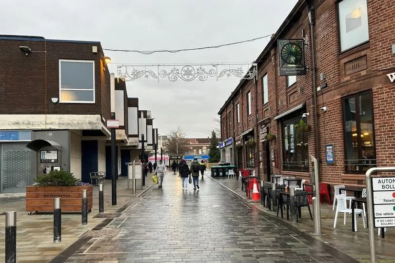 Merseyside town in trouble