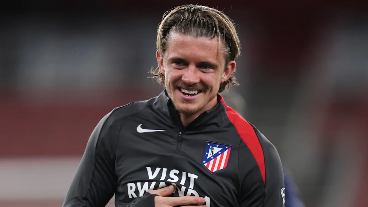 Conor Gallagher in action for Atletico Madrid