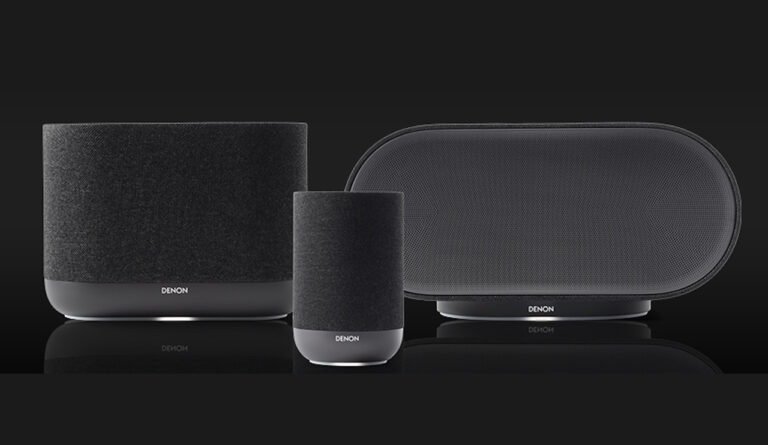 The Denon Home 200, 400, and 600 wireless smart speakers, with sleek designs and advanced technology, streaming lossless music from popular online services such as Tidal and Qobuz, with support for Dolby Atmos Music and Hi-Res Audio