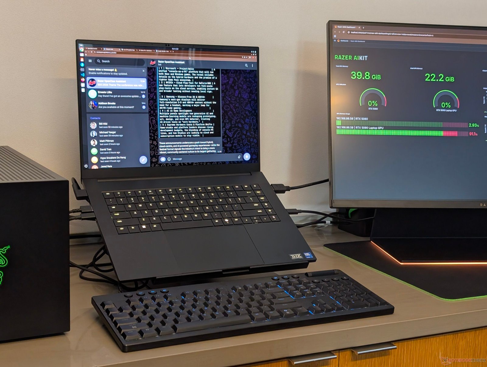 The Razer Blade 16 features a stunning 16-inch display with vibrant colour and impressive graphics, making it a top choice for gamers in the UK, with a focus on Intel Panther Lake and enhanced battery life