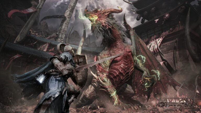 A dark, gritty screenshot of the Umbral Realm in Lords of the Fallen II, showcasing the game's improved graphics and immersive atmosphere, with a focus on the primary keyword 'Umbral 2.0' and the UK gaming community.