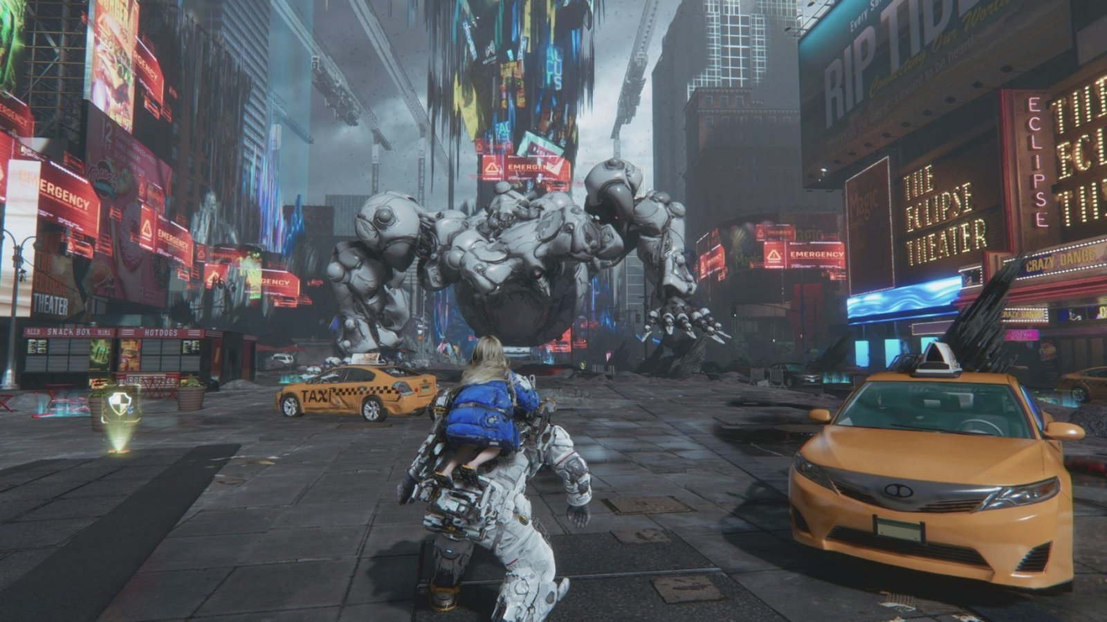 Pragmata's New York level features a distorted, AI-generated environment with intentionally inserted errors, creating a unique and immersive gaming experience in the UK