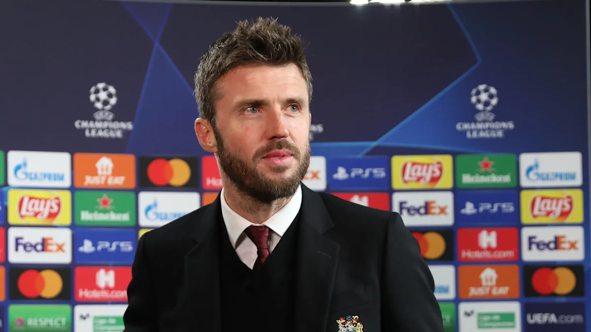 Manchester United interim coach Michael Carrick