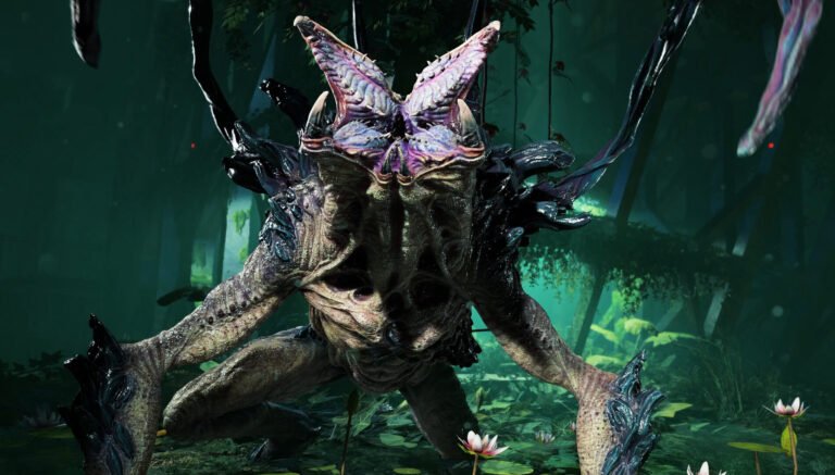 Alien Deathstorm featured image, showing the game's protagonist fighting against deadly alien creatures in a dark and ominous world, with a focus on survival horror and sci-fi elements