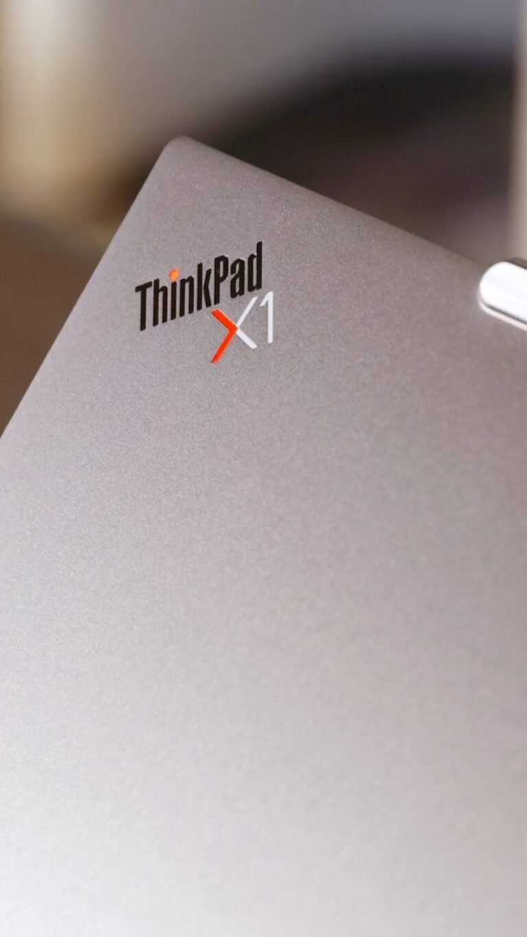 A close-up of a business laptop with a UK cityscape in the background, highlighting the latest Intel technology and vPro features, perfect for professionals and businesses in the UK