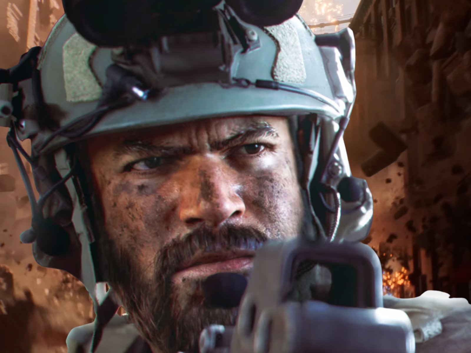 A group of UK game developers working together, surrounded by screens displaying code and game graphics, with a focus on the use of generative AI in game development, such as creating realistic lip movements and facial animations in Battlefield 6