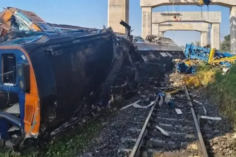 Thailand crane collapse aftermath