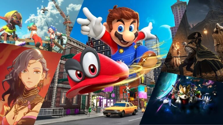 A descriptive image of the Nintendo Switch 2 console and the new Super Mario 3D game, with a focus on the game's colourful and vibrant graphics, set to be released in the UK gaming market in 2027, featuring the latest Nintendo games and consoles