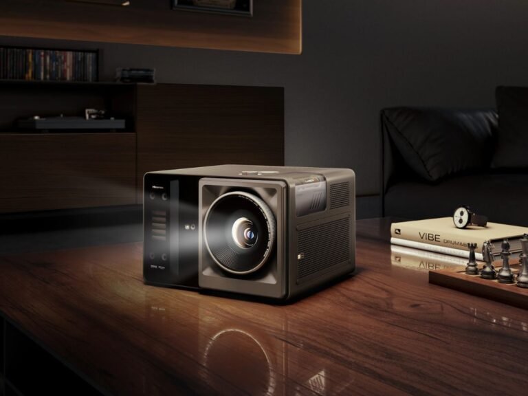 The Hisense XR10 laser projector offers an impressive 6,000 ANSI lumens brightness and wide colour gamut coverage, making it perfect for home cinema experiences in the UK, with its sleek design and compact size, it's easy to install and integrate into existing entertainment systems, providing an immersive and engaging viewing experience