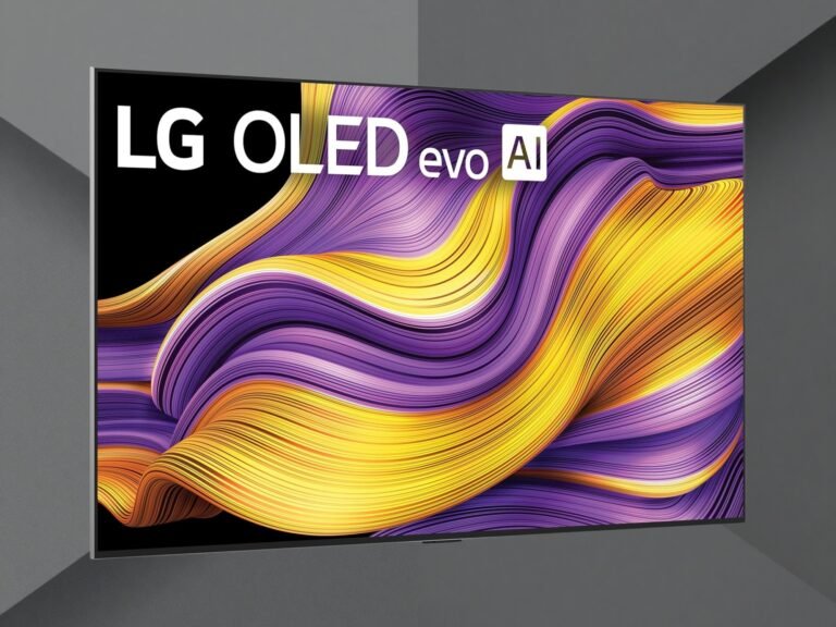 The LG G5 OLED TV features a sleek design and advanced technology, providing an unparalleled viewing experience with its class-leading brightness and precise colours, perfect for gaming and film enthusiasts in the UK