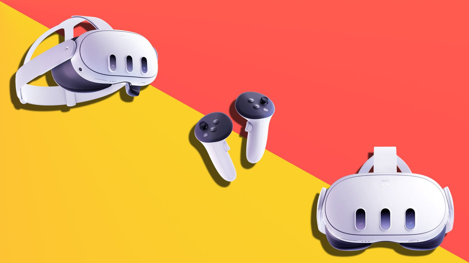 The Meta Quest 3 VR headset, offering a true 4K virtual reality experience with advanced graphics and a long-lasting battery life, available in the UK with one month of free Xbox GamePass, perfect for those seeking an immersive VR experience without the hassle of wires