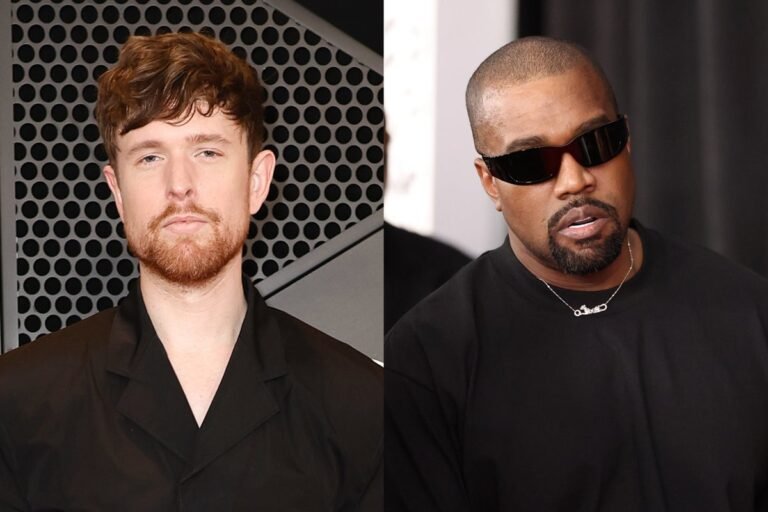 Kanye West and James Blake: a musical collaboration turned sour, with Blake requesting his name be removed from West's album credits, sparking controversy in the music industry