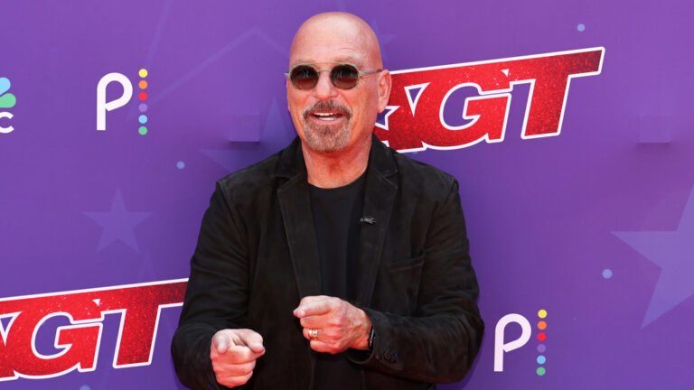 Howie Mandel and Kelly Ripa on live TV, with a caption describing the tense atmosphere and Mandel's subsequent apology, highlighting the importance of mindful behaviour in the public eye, particularly for celebrities like Mandel