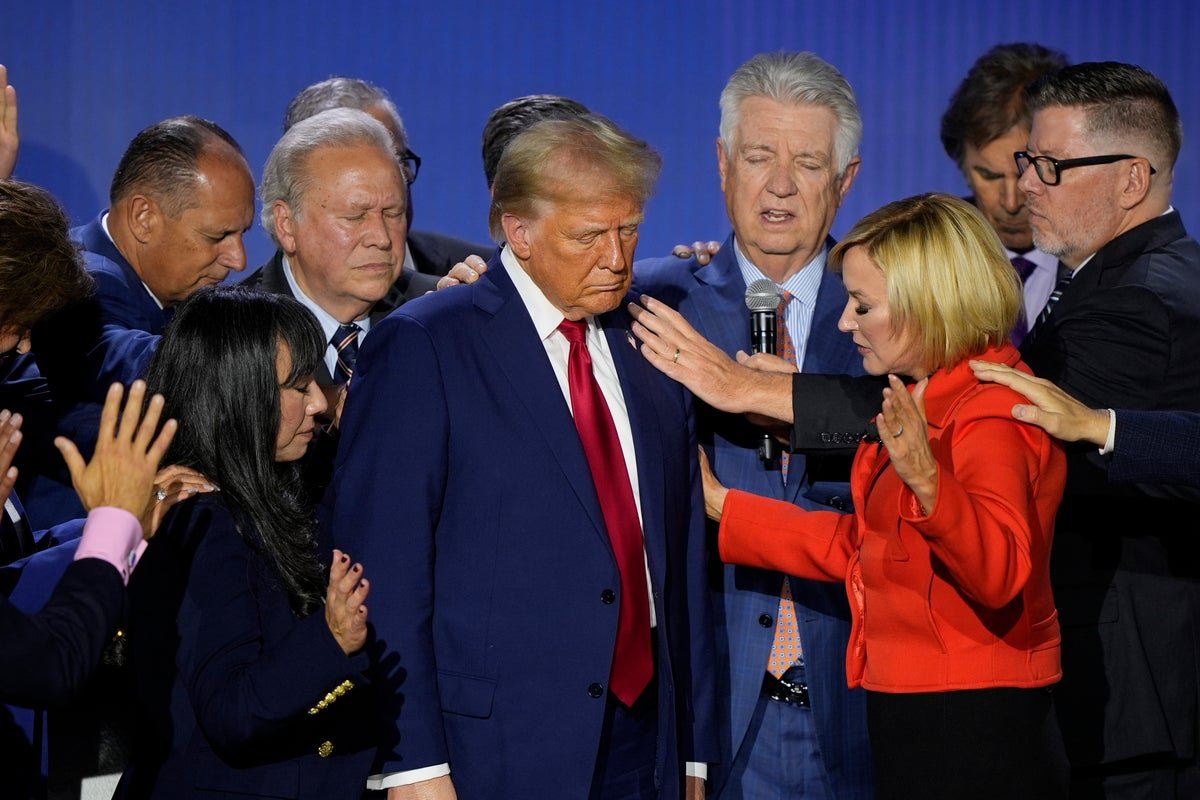 Trump's spiritual advisor sparks backlash for comparing president's life to Jesus Christ, sparking widespread criticism and debate about the role of spiritual advisors and their influence on public figures, with a focus on the comparison between Trump and Jesus Christ