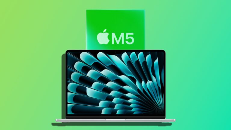 Image of the 13-inch MacBook Air, showcasing its sleek design and vibrant display, with a focus on the M5 model's exceptional performance and behaviour, perfect for those seeking a high-quality laptop in the UK