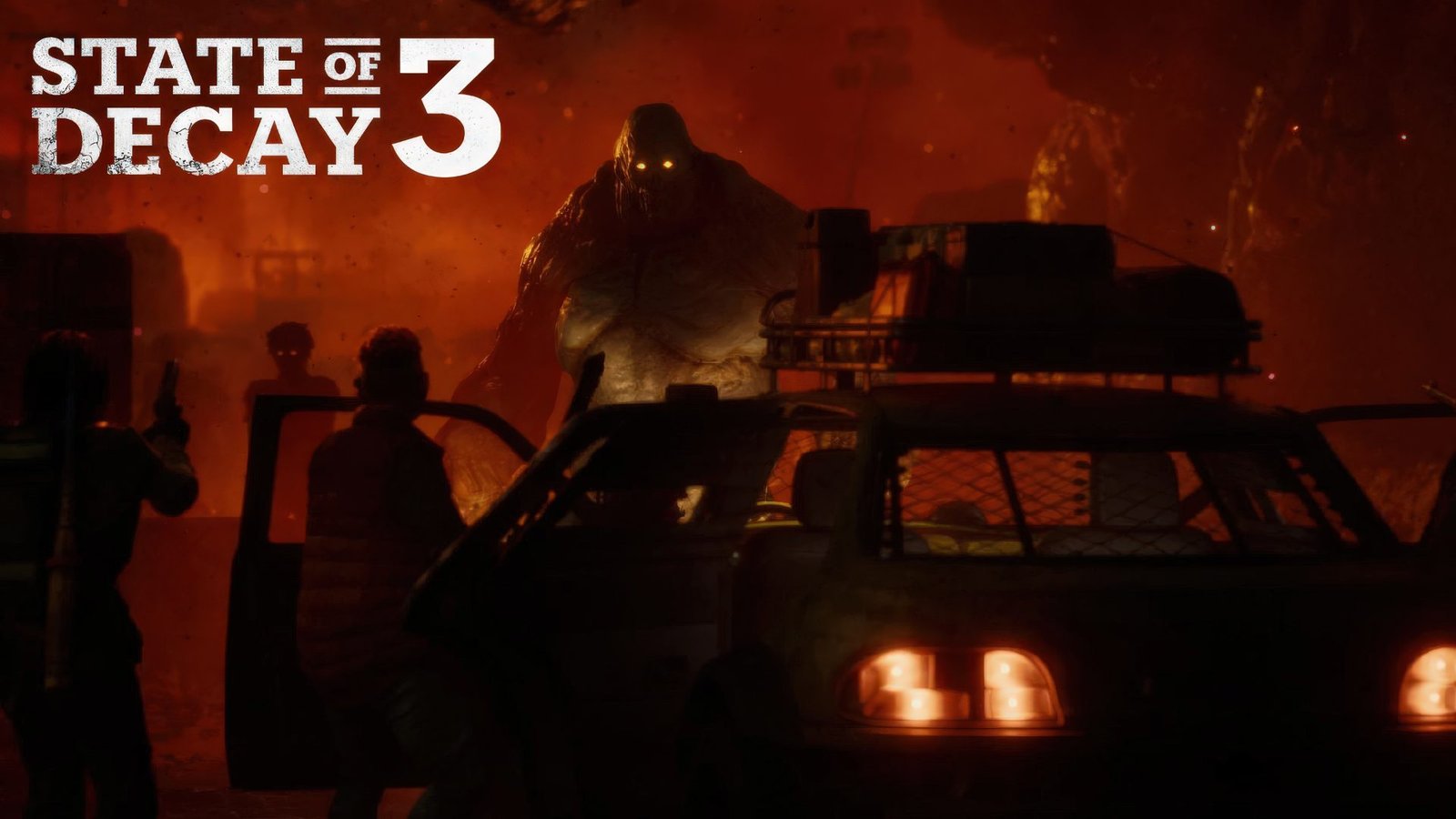 State of Decay 3 gameplay screenshot, featuring a survivor navigating a post-apocalyptic landscape in the UK, with a gripping colour palette and immersive survival mechanics