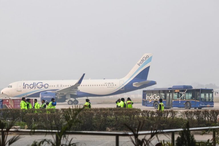 A catering vehicle crashed into a plane at a busy Indian airport, causing significant damage and raising concerns about airport safety and the behaviour of vehicles on the airfield, with a focus on the colour and condition of warning lights