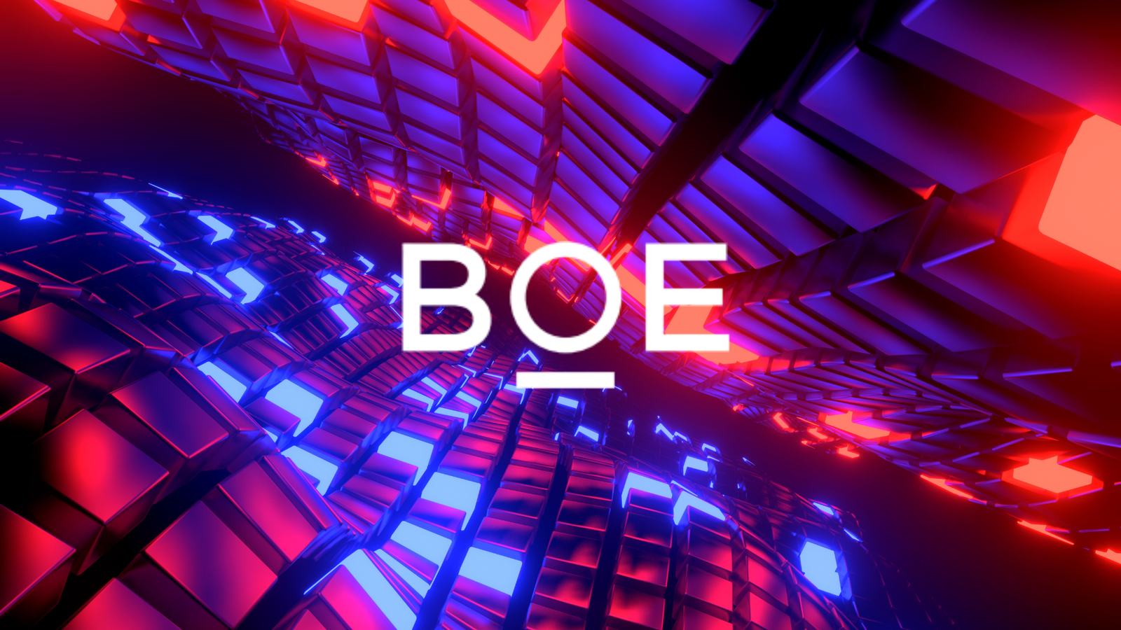 A photo of a person holding a smartphone with a display panel made by BOE, with a background of memory chips and other tech components, representing the UK tech industry and the challenges faced by CXMT and YMTC