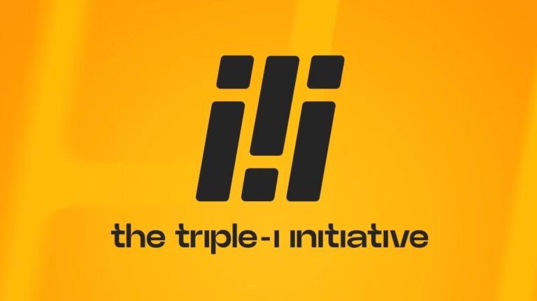 The Triple-I Initiative Showcase 2026 logo, featuring a colourful design with indie games and developers from the UK, highlighting the best of the UK's indie gaming scene