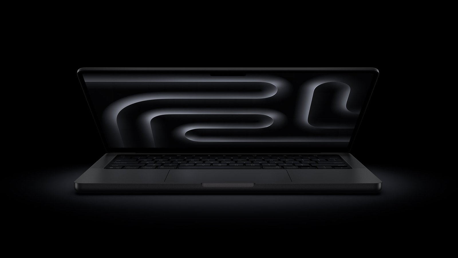 Featured image of the 14-inch M5 MacBook Pro in Space Black, showcasing its sleek design and vibrant display, perfect for UK residents seeking a high-performance laptop with a great price to performance ratio.