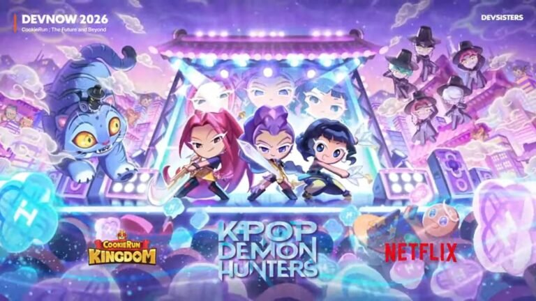 CookieRun Kingdom's KPop Demon Hunters event featured image, showcasing the game's colourful characters and thrilling gameplay, with a focus on the UK gaming scene and the primary keyword phrase CookieRun Kingdom