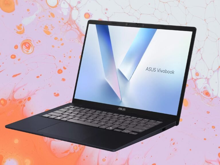 The Asus Vivobook 14 CoPilot+ laptop features a stunning 14-inch 16:10 IPS panel, backlit keyboard, and multiple ports, making it a top choice for those seeking a powerful and feature-rich laptop in the UK, with a primary keyword of Asus Vivobook 14 CoPilot+
