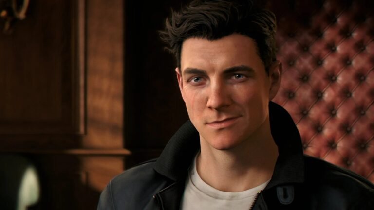 A person holding a gaming controller, with a James Bond game screenshot on the TV in the background, showcasing the action-packed gameplay of 007 First Light, with a cityscape at dusk and a spy-themed atmosphere, highlighting the game's unique blend of action and adventure, set to release in the UK