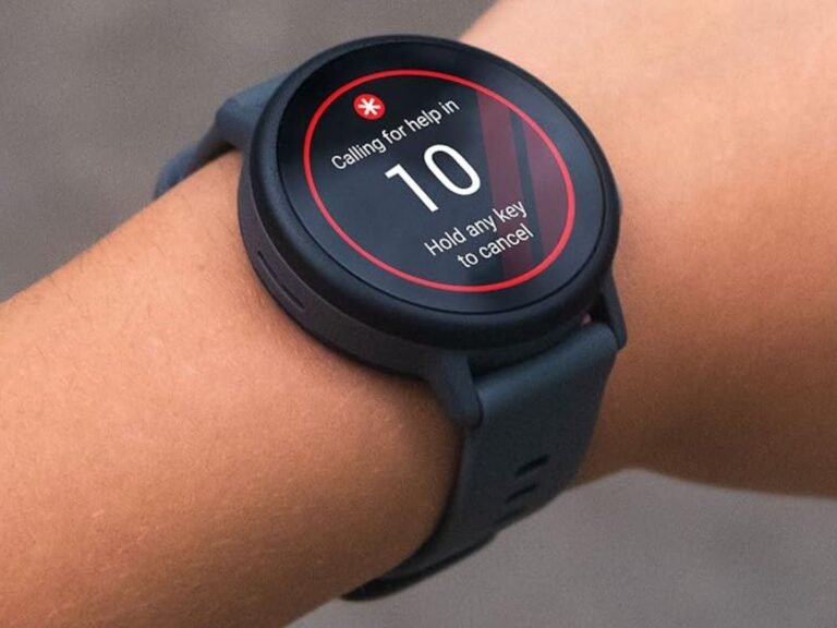 Garmin's Bounce 2 smartwatch with a touchscreen display, featuring a sleek design and advanced health monitoring features, available in the UK with the latest LTE technology