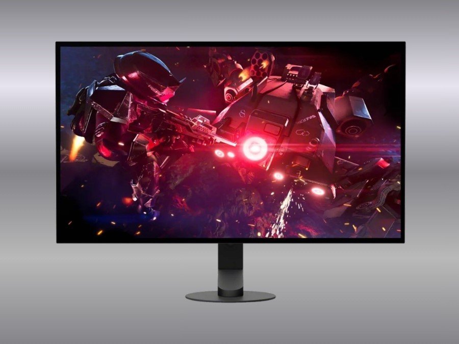 Featured image of Sony's Inzone M10S II OLED gaming monitor with a 720Hz refresh rate, showcasing its sleek design and vibrant colour display, perfect for an immersive UK gaming experience
