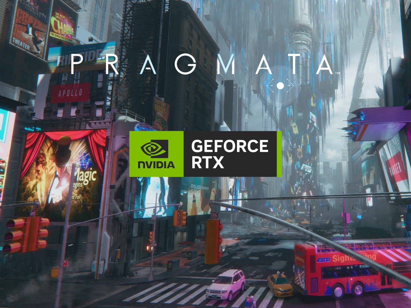 Pragmata gameplay screenshot showing stunning visuals and immersive gameplay, with a focus on GPU VRAM usage and gaming performance in the UK