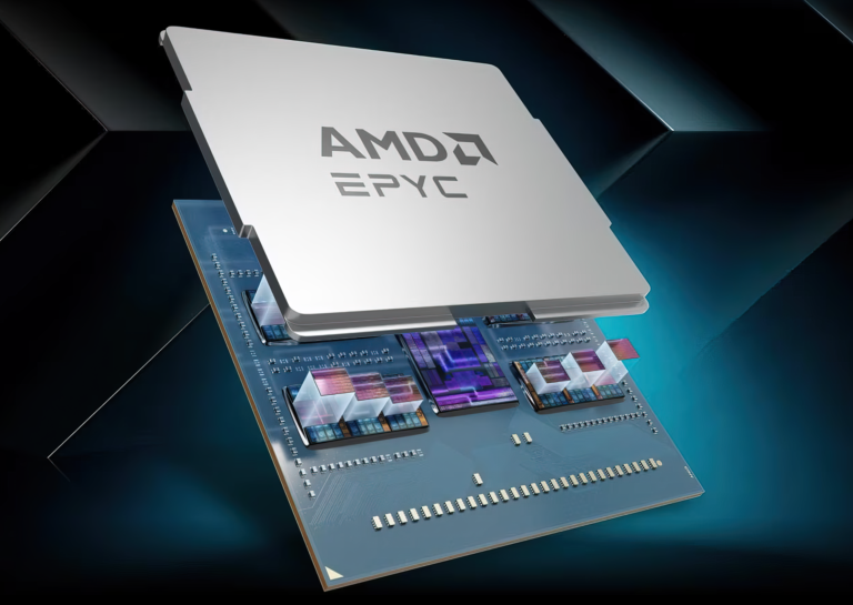 A close-up of a CPU with a large memory module, representing the increasing demand for memory in the Agentic AI sector, with a focus on the UK market and the ongoing DRAM shortage