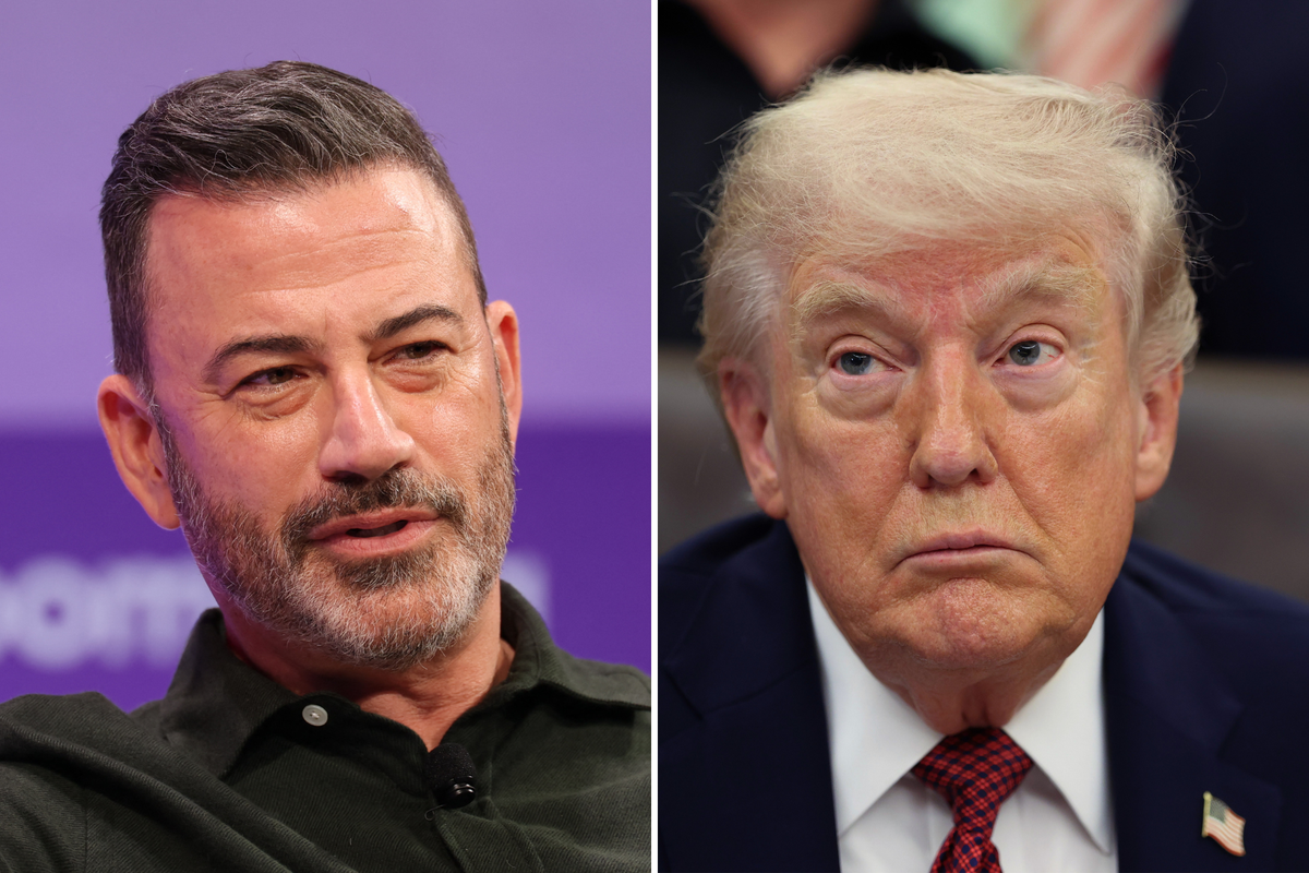 Jimmy Kimmel and Donald Trump exchange blows over TV ratings, with Kimmel saying they both should be out of a job if ratings are anything to go by, in a humorous and satirical take on the TV ratings system and its limitations in the digital age