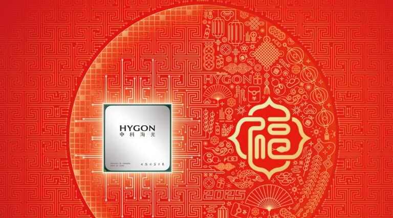Hygon's next-gen C86 chip, featuring a +15% IPC boost, SMT4 support, and AVX512 instructions, set to rival Intel Xeon in the UK tech market, with a focus on innovation and customer satisfaction, providing superior performance, power efficiency, and scalability