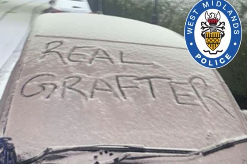 A group of car thieves posing with their stolen vehicles, with a football stadium in the background, highlighting the growing problem of car theft in the UK, with the primary keyword being car thieves