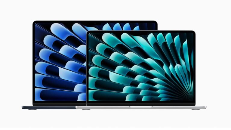 The Apple M5 MacBook Air, a sleek and powerful laptop with a stunning display, available in the UK with a limited-time discount on select configurations