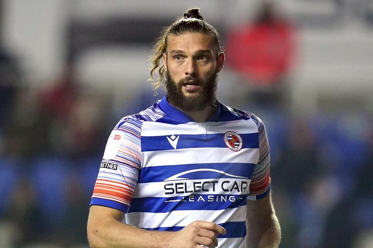 Andy Carroll in football action