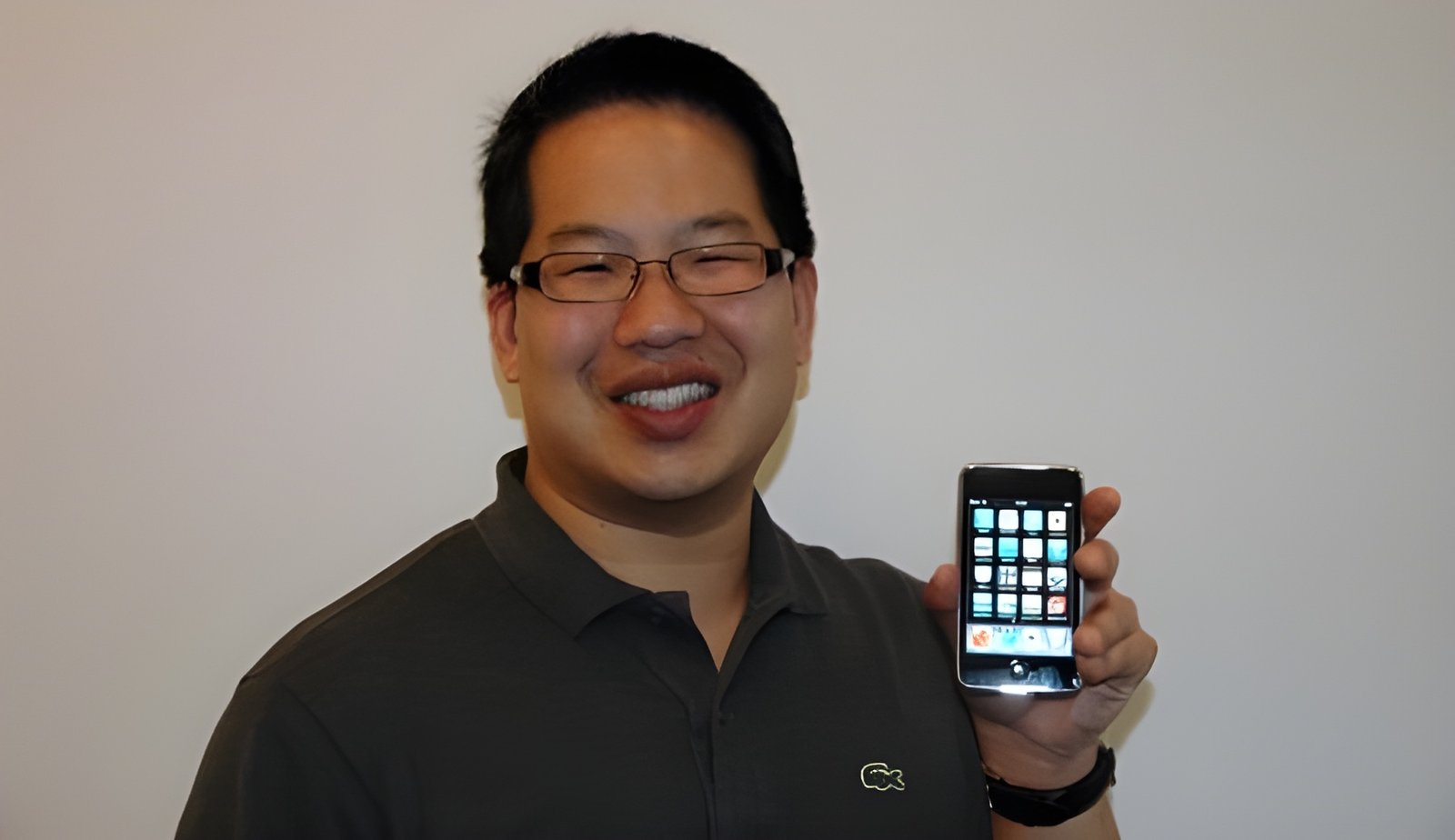 Stan Ng watching the sunrise from Apple Park on his original iPod, a symbolic moment marking the end of his 31-year career at Apple UK, highlighting his love for the brand and its products, particularly the iPod, which revolutionised the music industry in the UK.