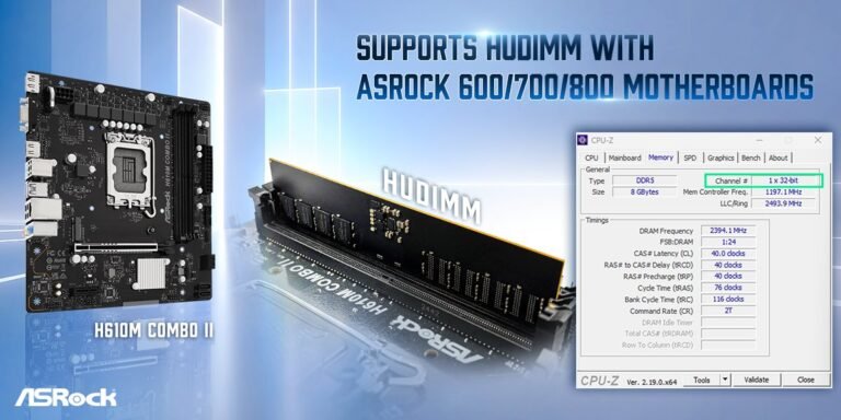 The HUDIMM standard is set to revolutionise the UK tech industry by making DDR5 memory more affordable for budget PC builders, with a new standard that promises to enable cost-effective DDR5 memory solutions, providing relief to those affected by the current memory price crisis