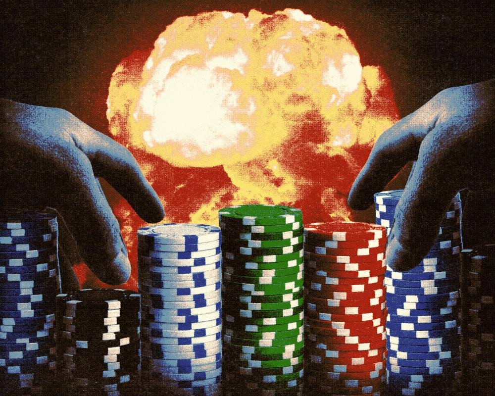 Traders placing bets on the Iran war, with a map of the Middle East in the background, highlighting the complexity and unpredictability of the situation, with the primary keyword Iran war naturally included