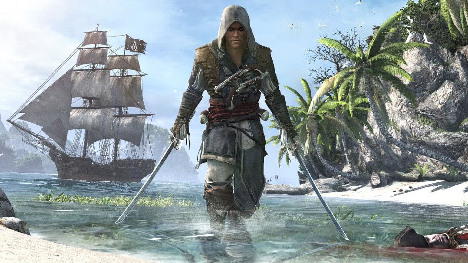 Assassin's Creed Black Flag Resynced featured image, showcasing the game's vibrant graphics and immersive gameplay, with the primary keyword Assassin's Creed prominently displayed