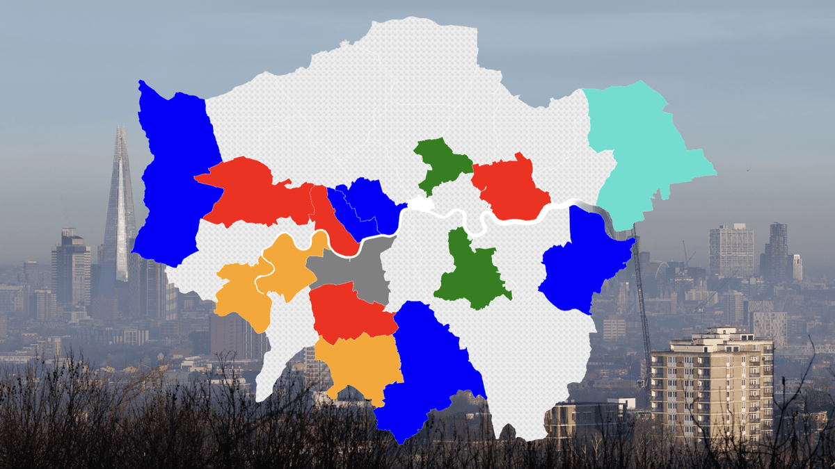 A descriptive image of the London cityscape with a mix of old and new buildings, symbolising the city's rich history and vibrant culture, with a focus on the local elections and democracy in action, highlighting the primary keyword of London local elections
